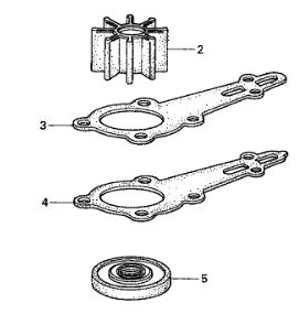 Honda impellerkit BF8AX